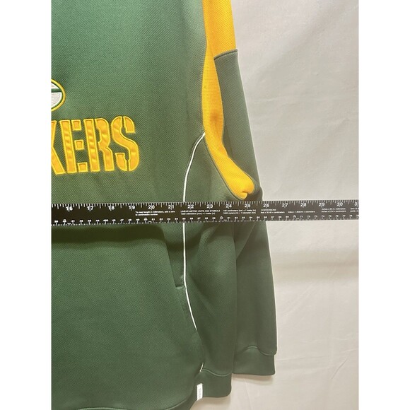 NFL Team Mens XL Green Bay Packers Hooded Long sleeve Sweatshirt - Picture 3 of 9